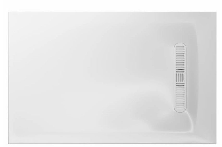 Crosswater Vito 1200mm x 800mm Rectangular Dolomite Shower Tray VTR800X1200W