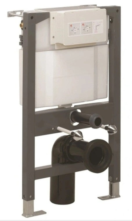 Crosswater 820mm Wall-Hung WC Support Frame - WCF82X50+