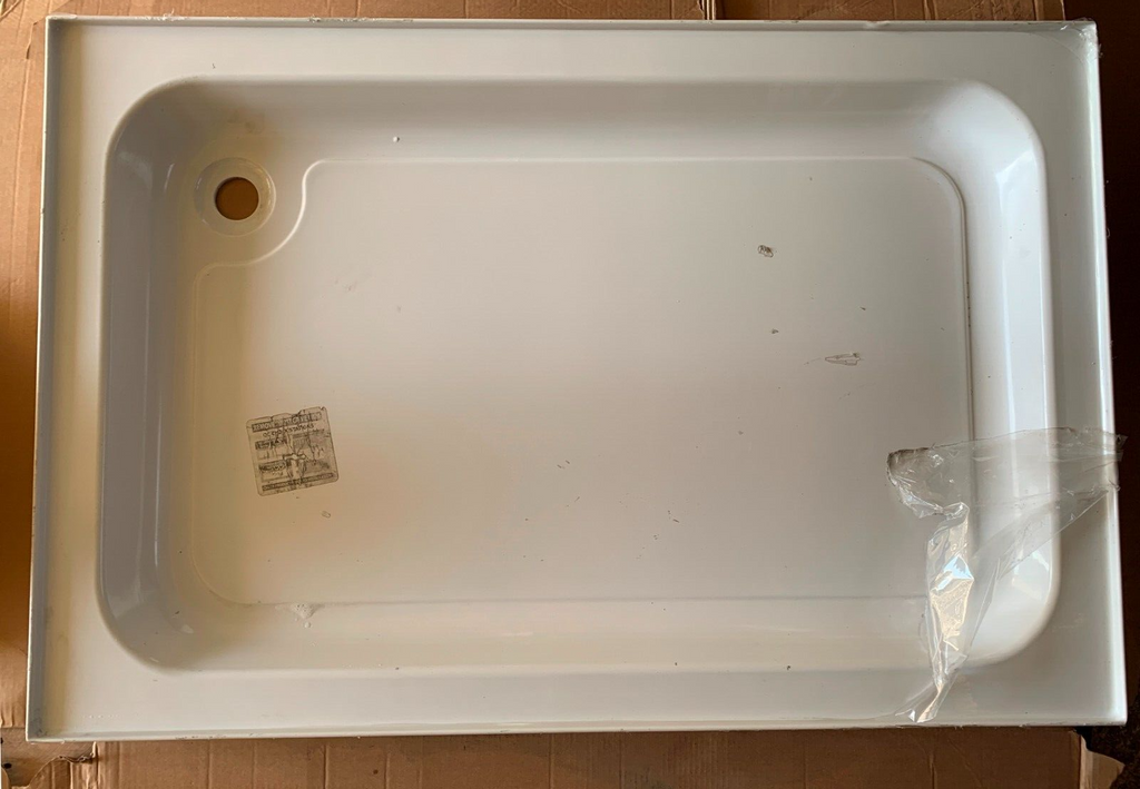 Just Trays 1200x800x95 white shower tray 50mm waste Missing Code