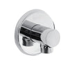 Bristan Contemporary Round Shower Wall Outlet Chrome - ARM WORD01 C