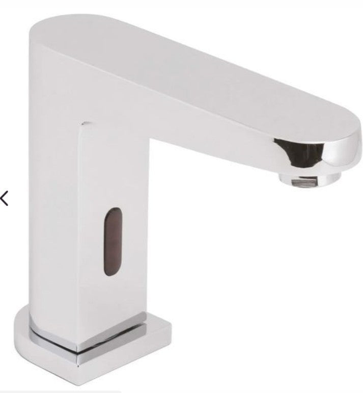 Vado I-Tech Life Monobloc L Shaped Chrome Infrared Basin Spout - IR-100/LIF-C/P