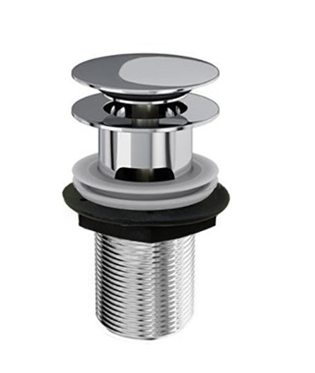 Burlington ‘Click-Clack’ Basin Waste (Slotted) Chrome - W11