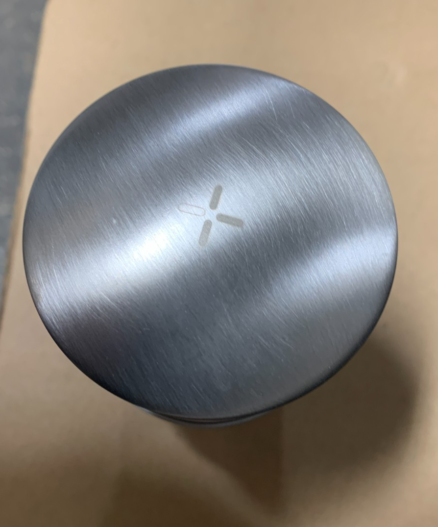 Crosswater MPRO Unslotted Clicker Basin Waste Brushed Stainless Steel PRO0101V