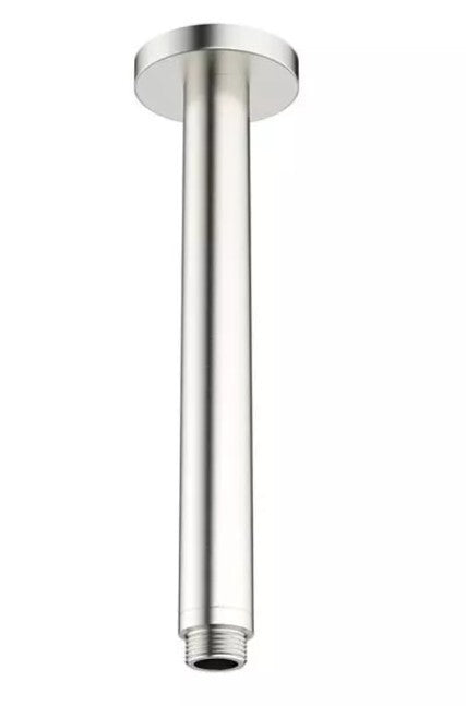 Crosswater MPRO Ceiling Shower Arm - 200mm - Brushed Stainless Steel - PRO689V