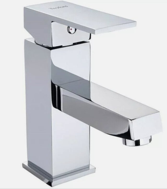 Twyford Basin Sink Mono Mixer Tap with CC Waste Chrome -X625126CP