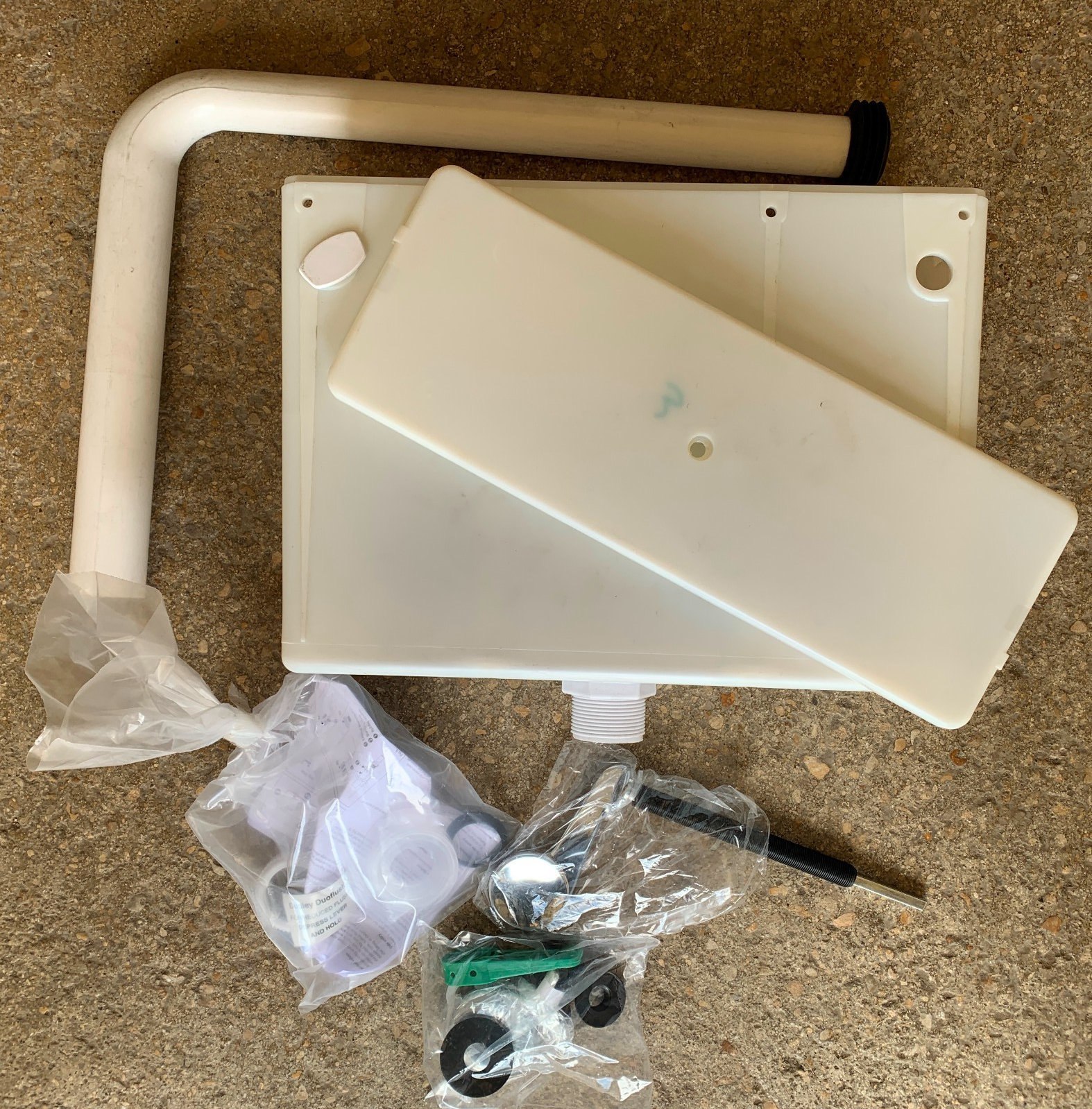 Thomas Dudley Long Lever Concealed Toilet Cistern  with internals see pictures
