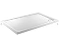 Just Trays Rectangular Shower Tray with Waste 1200mm x 760mm Flat Top F1276100