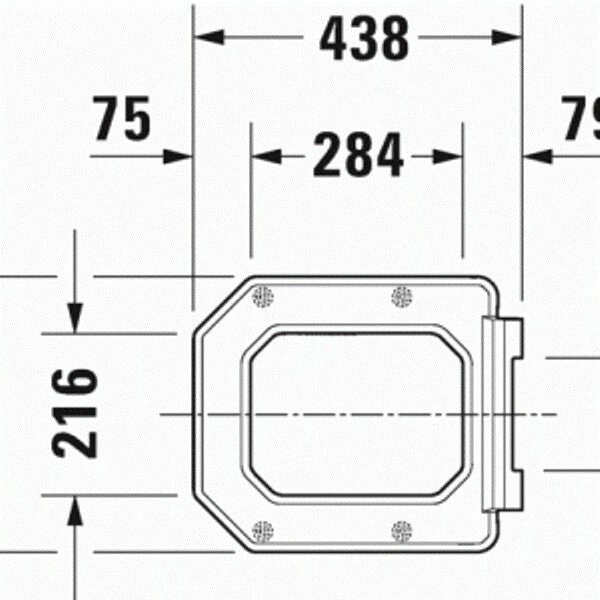 Duravit 1930 Series Elongated Closed-Front Toilet Seat - 0064890000
