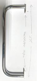 Saneux Quadro Chrome Towel Rail for Saneux Washbasins - PA30