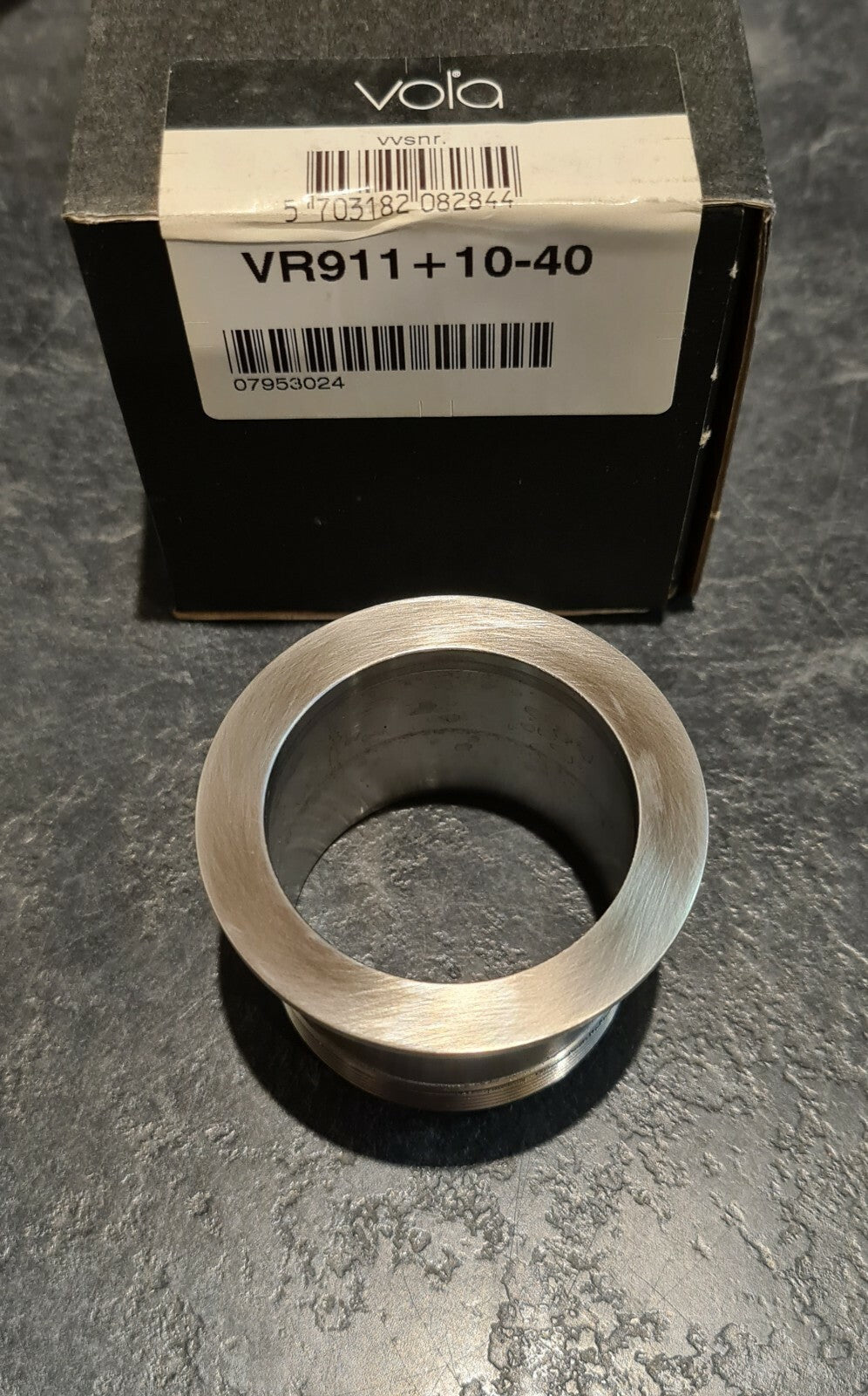 Vola 60mm Extension Bar Collar Spare Part S/Steel - VR911+10-40