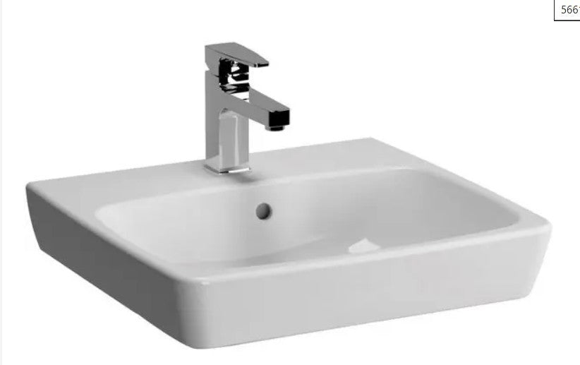 Vitra M-LINE WASHBASIN 400x460mm White Wall hung/Counter Top 5660003-0973