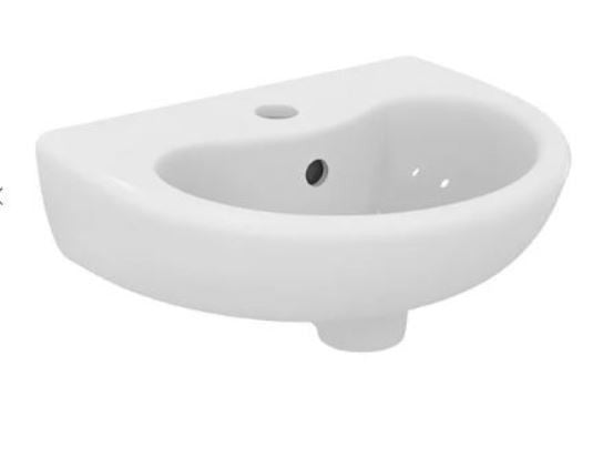 Armitage Shanks Contour 21 Splash 400mm School Wash Basin  1 Tap Holes - S263601