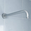 Crosswater shower arm Brushed Steel finish FH689V