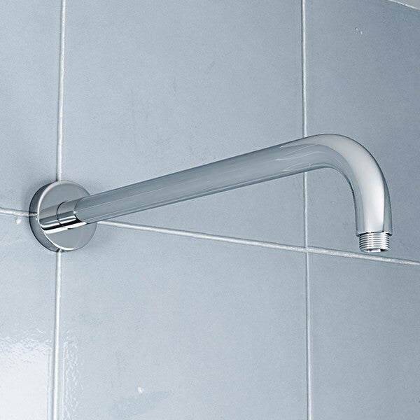 Crosswater shower arm Brushed Steel finish FH689V