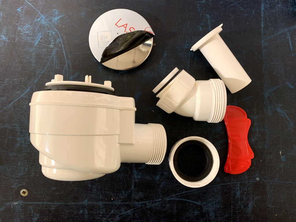 Just Trays Fusion JT40 waste and trap 50 mm JTFW