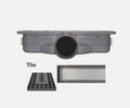 Purus Living 800 Tile Insert Low Gully 50mm Side Outlet NRF 3401854