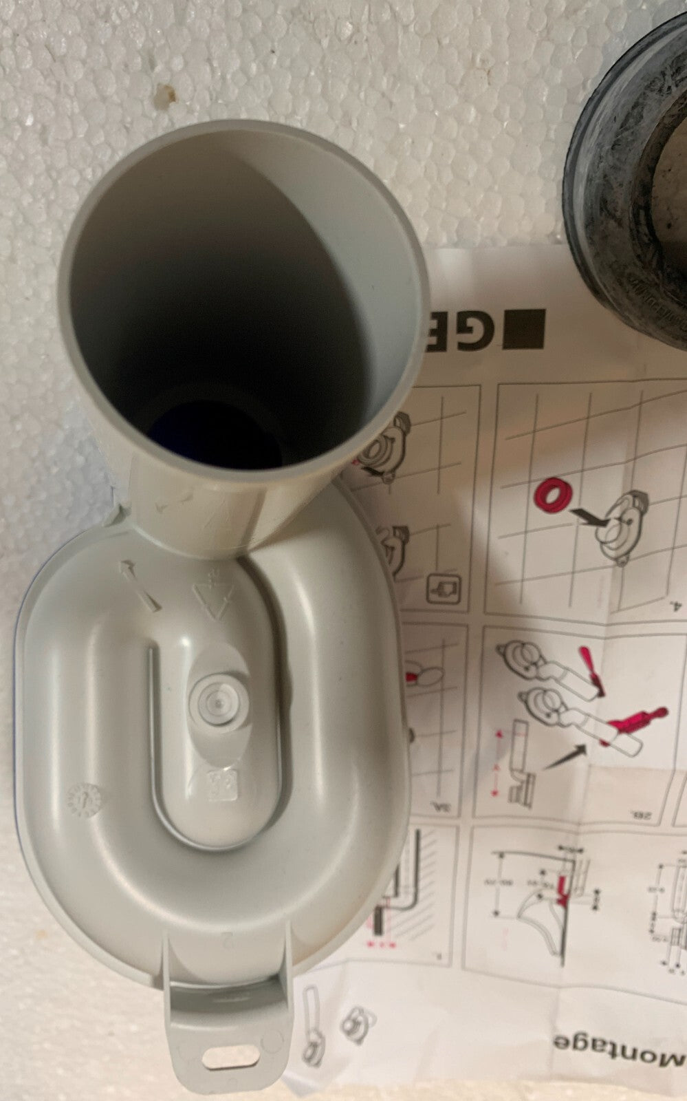 Duravit 0051120000 by Geberit Horizontal Outlet Concealed Syphon