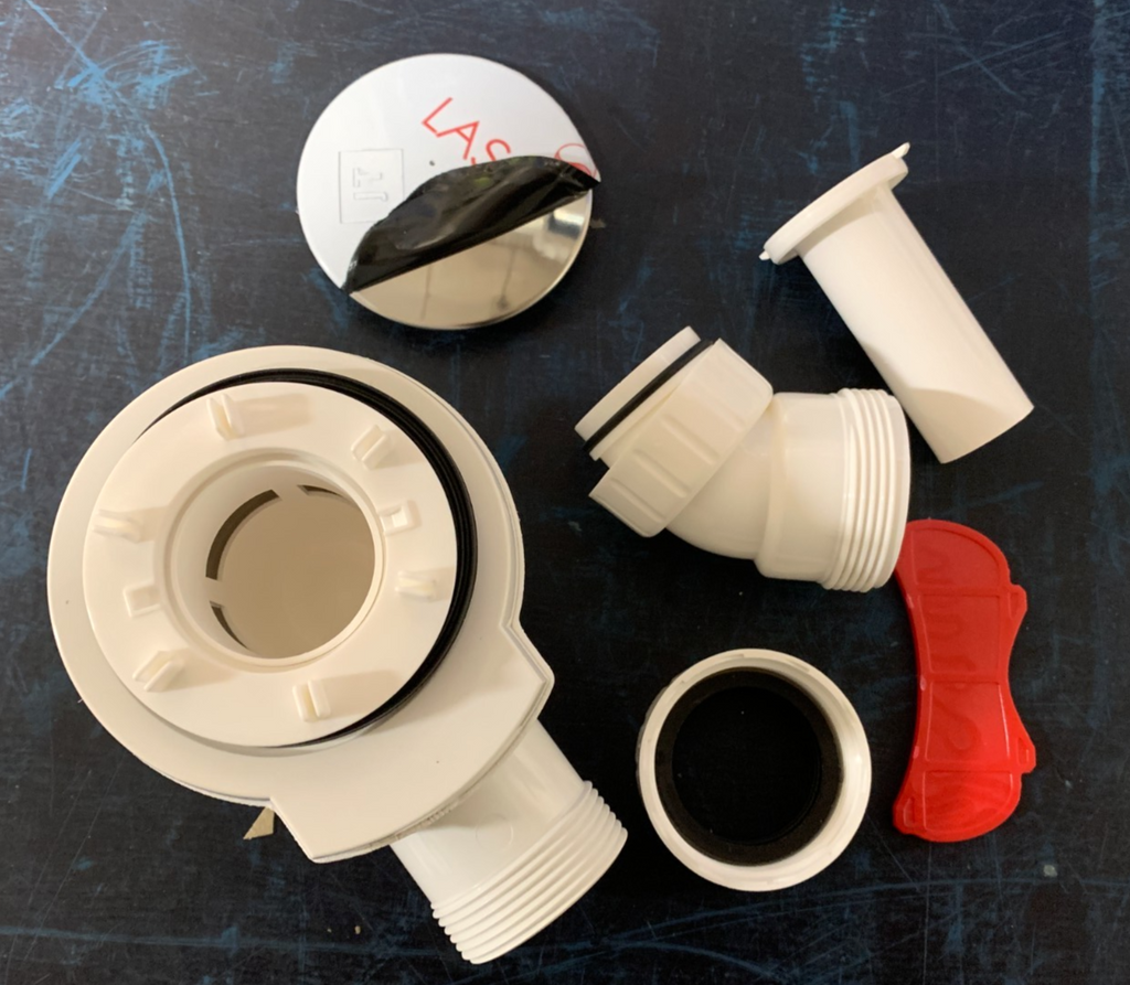 Just Trays Fusion JT40 waste and trap 50 mm JTFW