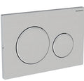 Geberit Sigma-20 Screwable Flush Plate with Dual Buttons S.Steel 115.889.SN1