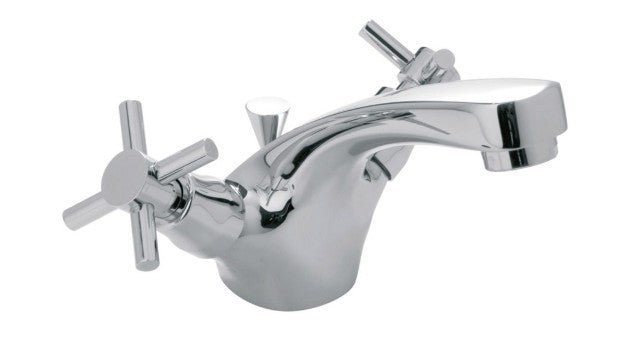 VADO Vecta  Mono Basin Mixer CD Valve + Pop-Up Waste VEC-100/CD-CP