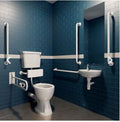 i.Care DOC M L/ L Blue Pack with Lever cistern (Blue Rails & Seat) - CLEARANCE
