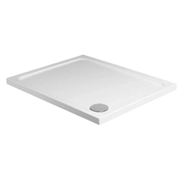 Just Trays Rectangular Shower Tray with Waste 1000mm x 900mm Flat Top F1090100
