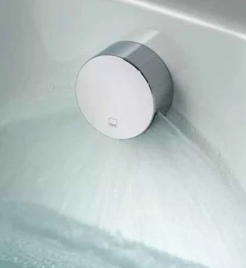 Vado Round Bath Filler Waste With Clic-Clac Operation Chrome - WG-81389-C/P