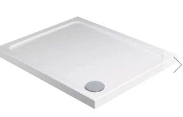 Just Trays Fusion Rectangular Shower Tray 900x760mm - White - F976100