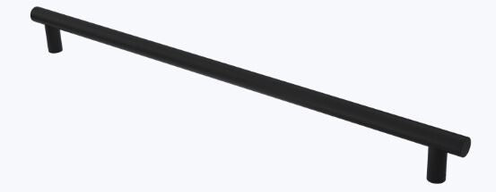 Burlington The Gosfield MATT BLACK Flangeless Fixing Grab Rail FL01-011-01-SM