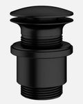 Crosswater PRO0101M	Matt Black	Unslotted Basin Waste Unslotted Matt Black