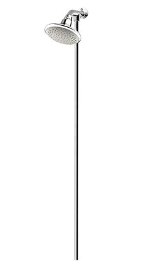 Bristan Fixed Shower Head with Rigid Riser Chrome 900mm  - KIT115 C