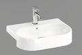 Britton Trim 500mm 1TH Semi-Recessed Basin TRIM.006