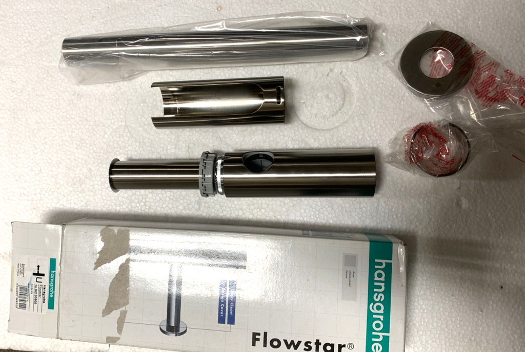 Hansgrohe Bottle Trap Flow star stainless steel Art 52100800