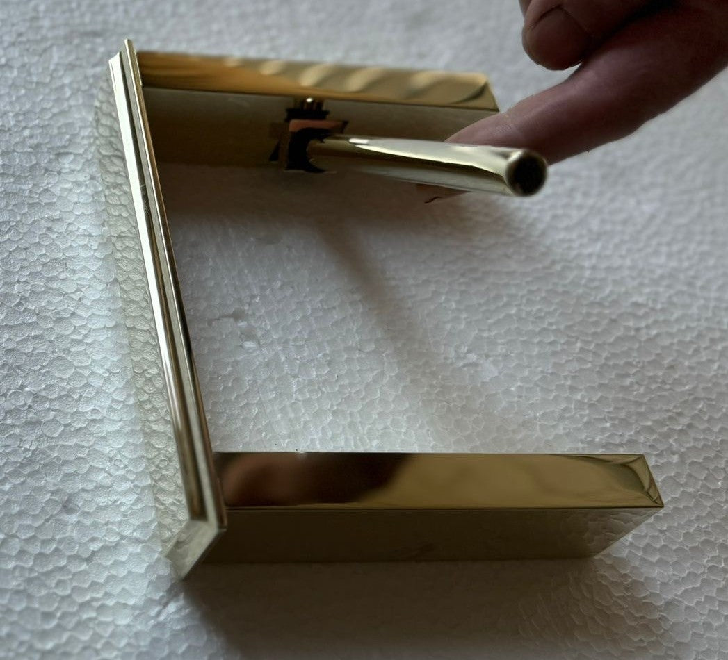 Gessi Eleganza Wall-mounted Toilet Roll Holder Colour 710 Model 46455-710