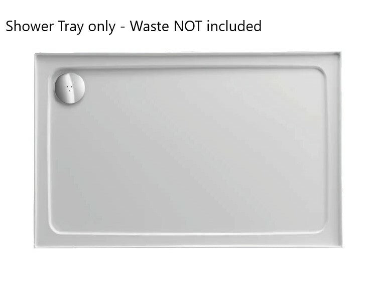 Just Trays 1200x800 Fusion Anti Slip Acr Stone Cap Shower Tray 3 Ups  ASF1280130