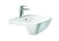 Britton MyHome 50cm Semi-recessed Basin - MY50SCT1THW