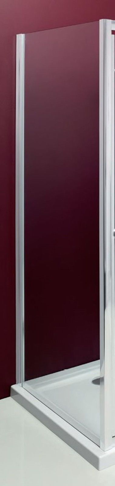 Merlyn MBOX Shower Side Panel 760mm Silver Chrome - MD2210