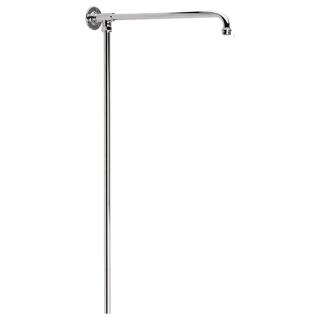 Barco Traditional Chrome Finish fixed riser and arm - Model FKRC