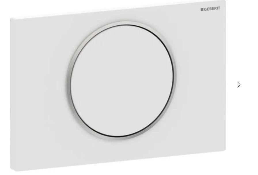 Geberit Sigma10 flush plate, round, stop-and-go flush 115.758.JT.5