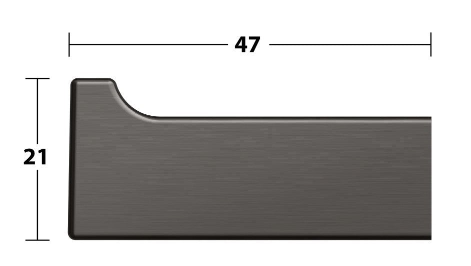 Keuco Edition 11 Towel hook Brushed Titanium Black - 11114030000