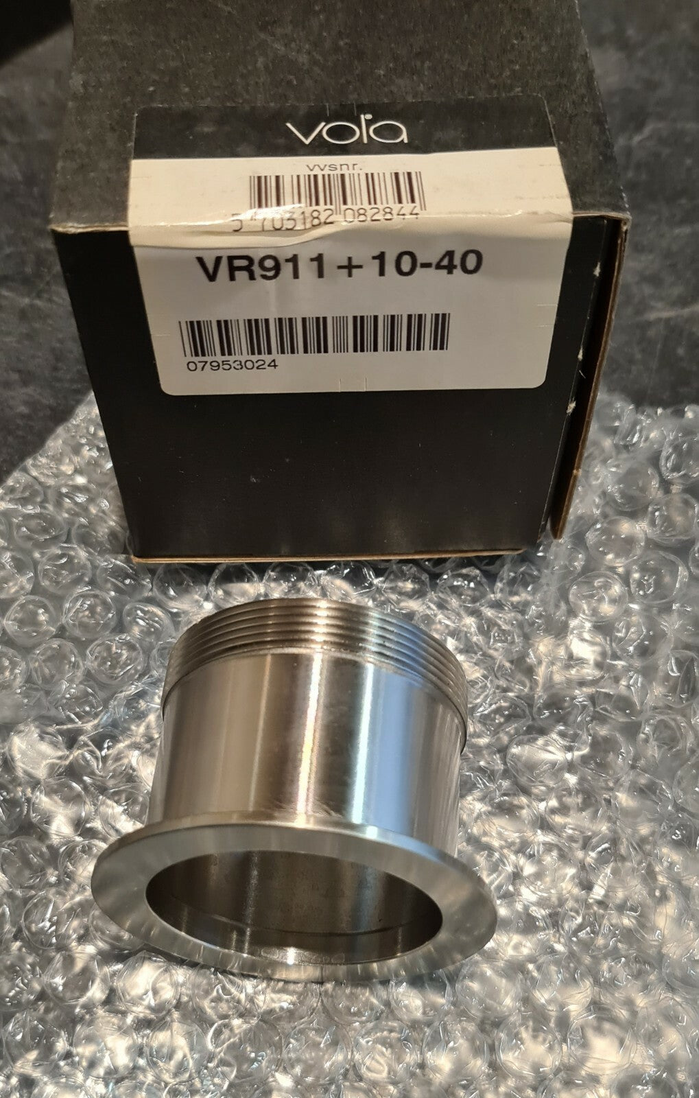 Vola 60mm Extension Bar Collar Spare Part S/Steel - VR911+10-40