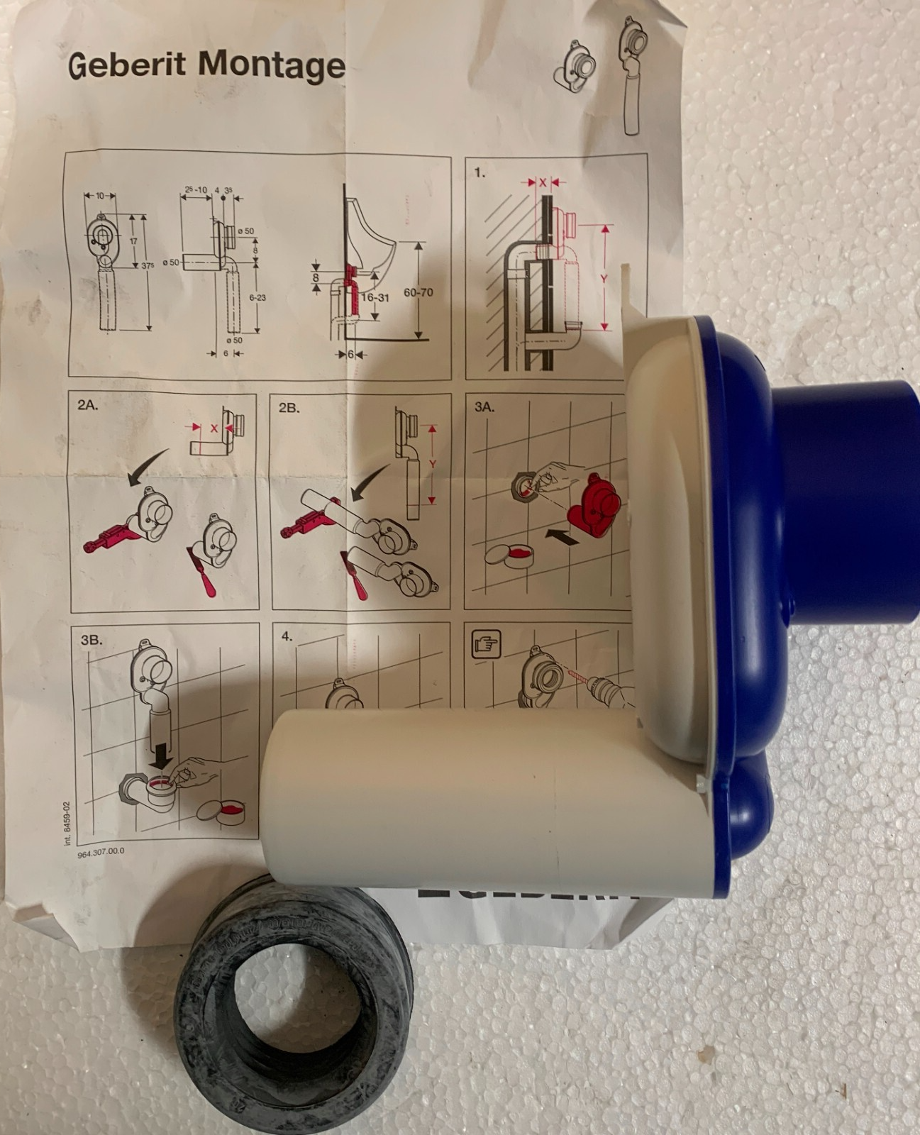 Duravit 0051120000 by Geberit Horizontal Outlet Concealed Syphon