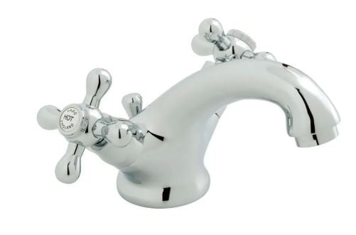 Vado  Victoriana Mono Basin Mixer + Pop-Up Waste Chrome AX-VIC-100/CD-C
