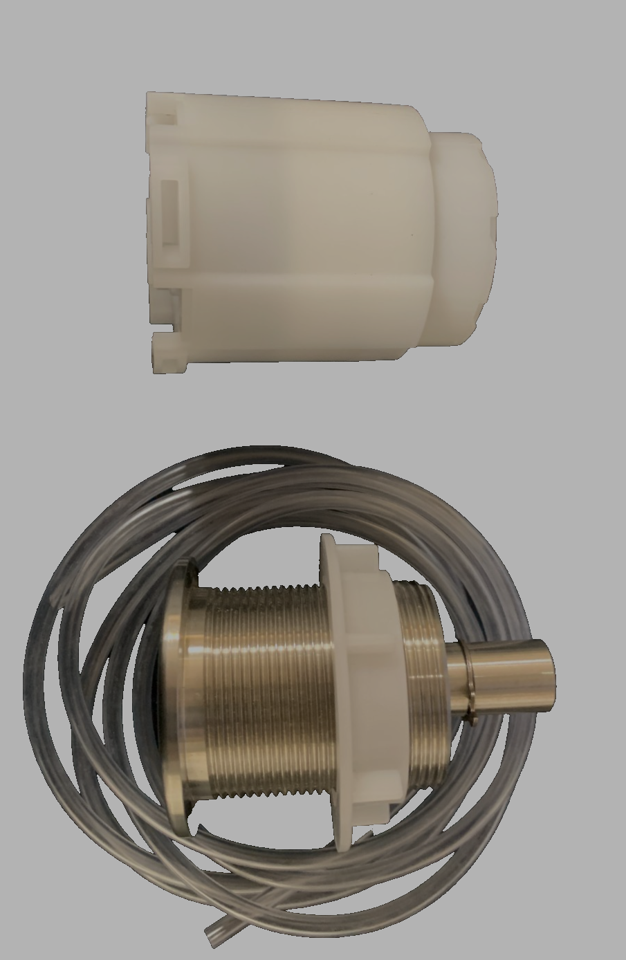 Geberit Hytouch Push Button Metal Single Flush Stainless Steel 115.947.00.1